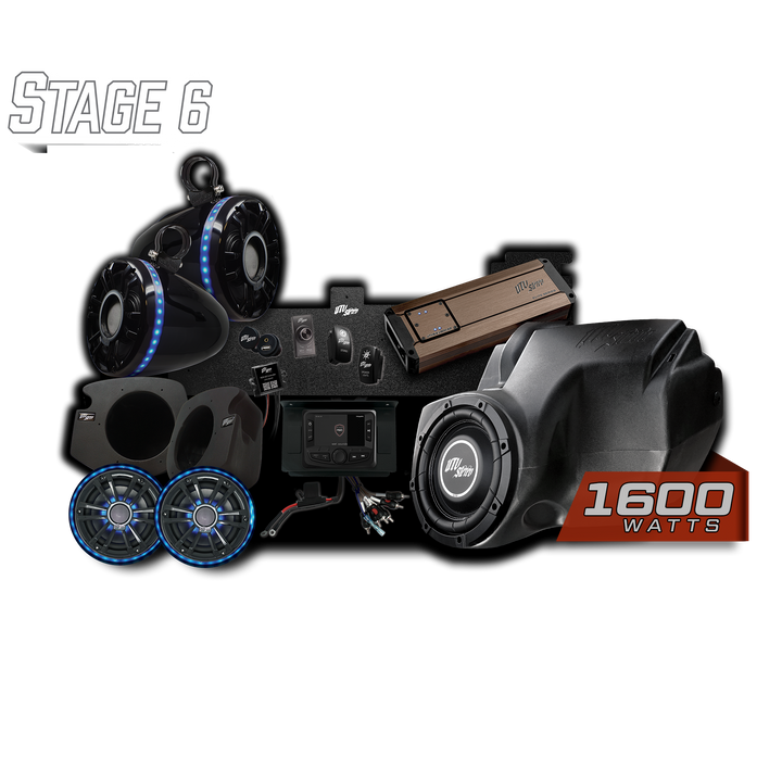 RZR® Elite Series Stage 6 Stereo Kit | UTVS-RZR-S6-E