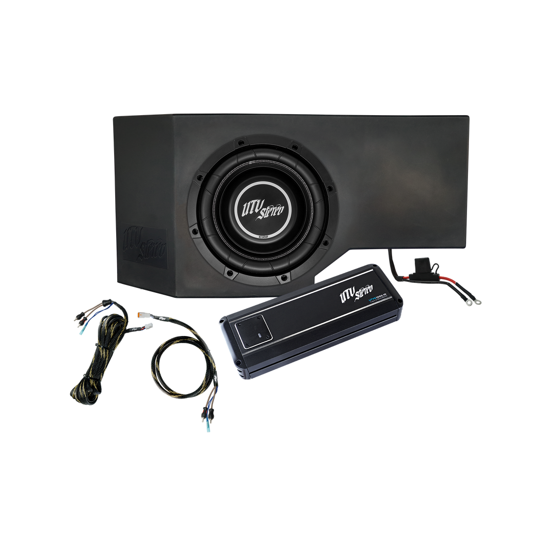 Can-Am® Defender 1000W Single Passenger Side 10" Subwoofer Kit | UTVS-DEF-SUB-1000-PASS