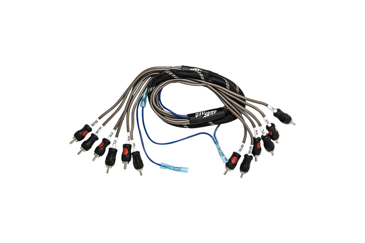 UTV Stereo 6-Channel RCA Harness - Front, Rear, Subwoofer, + Remote | UTVS-HARN-RCA-3