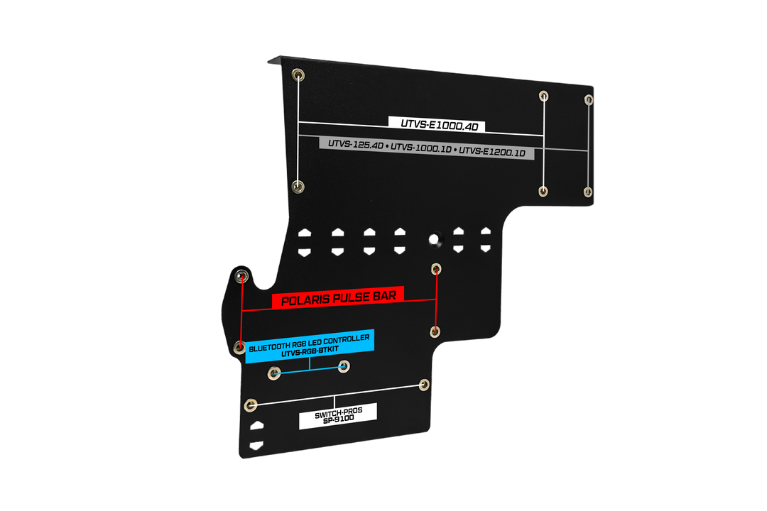 Polaris® RZR® Pro Series Pulse Bar Amplifier Mount  | UTVS-PRO-AMPMT-PB