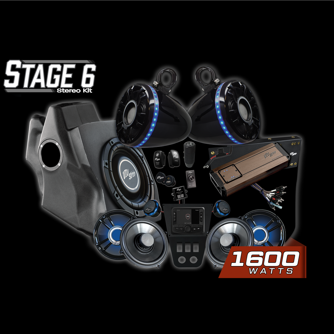 RZR® Pro Series Elite Stage 6 Stereo Kit | UTVS-PRO-S6-E