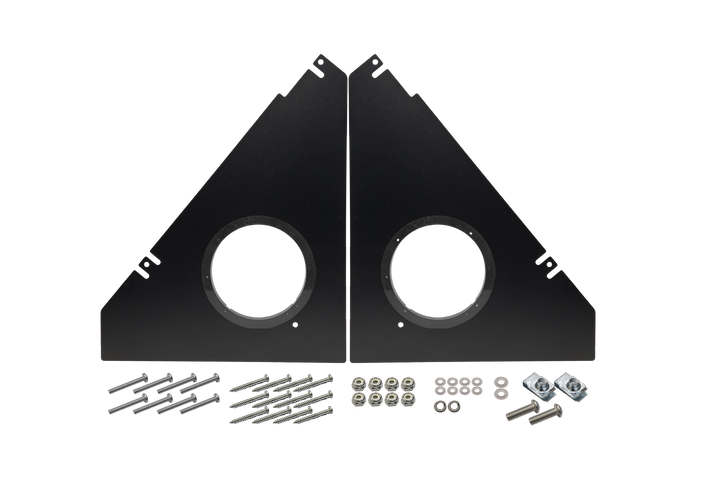 Polaris® Ranger 1500 Front Overhead Speaker Adapters (Pair) | UTVS-RNG-OSA-FRONT