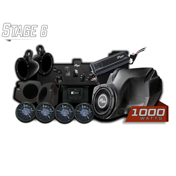 RZR® Signature Series Stage 6 Stereo Kit | UTVS-RZR-S6-S