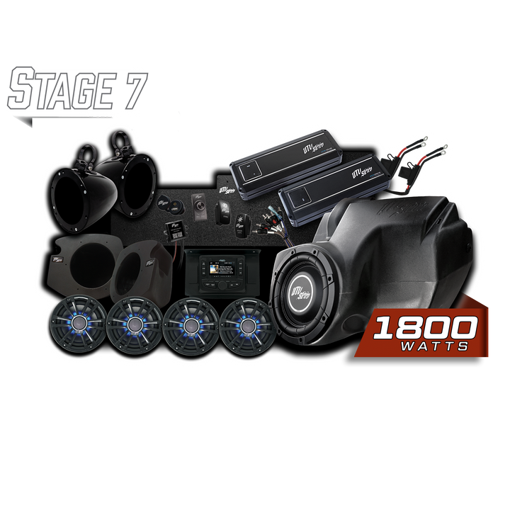 RZR® Signature Series Stage 7 Stereo Kit | UTVS-RZR-S7-S