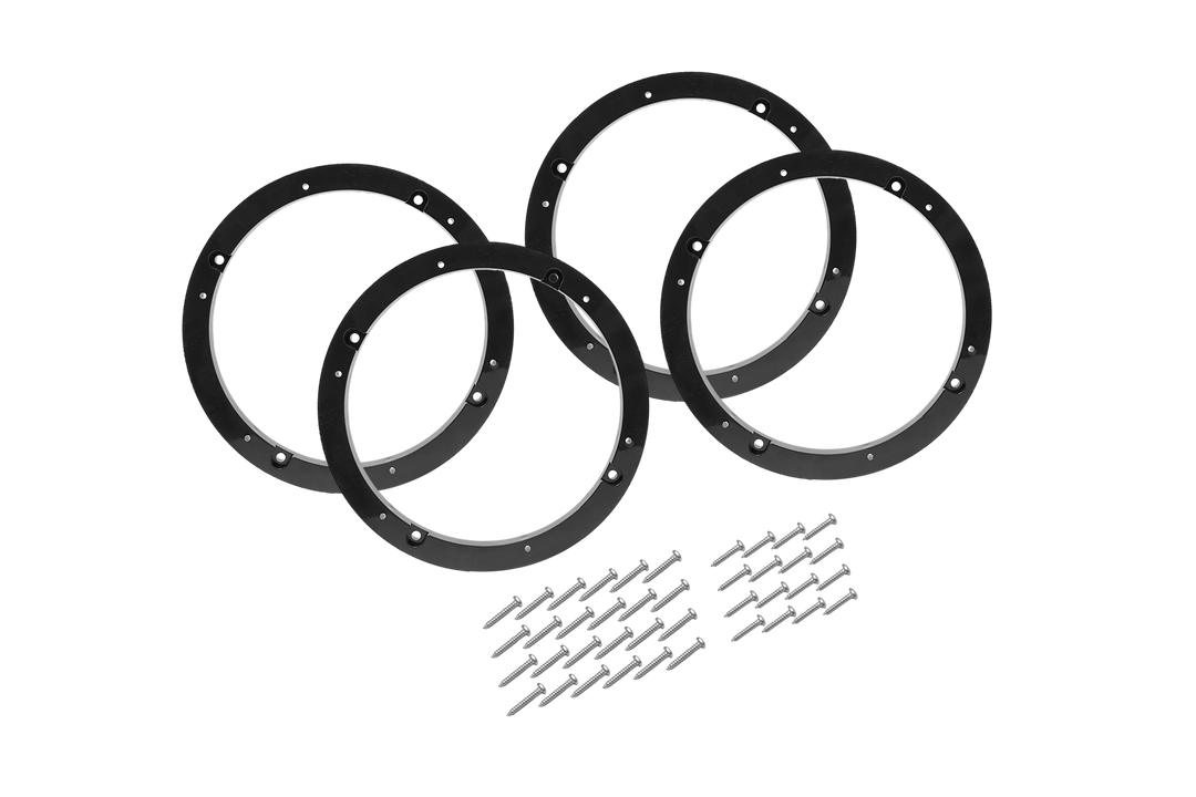 Universal 6.5" Speaker Spacer Rings (2 Pair) | UTVS-SPCR-RNG-65