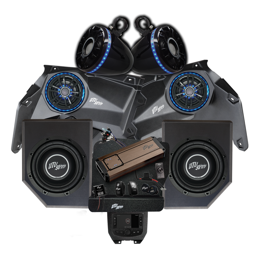 Can-Am® X3 Elite Series Stage 6 Stereo Kit | UTVS-X3-S6-E