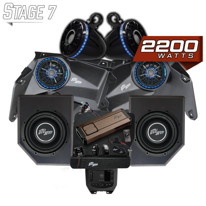 Can-Am® X3 Elite Series Stage 7 Stereo Kit | UTVS-X3-S7-E