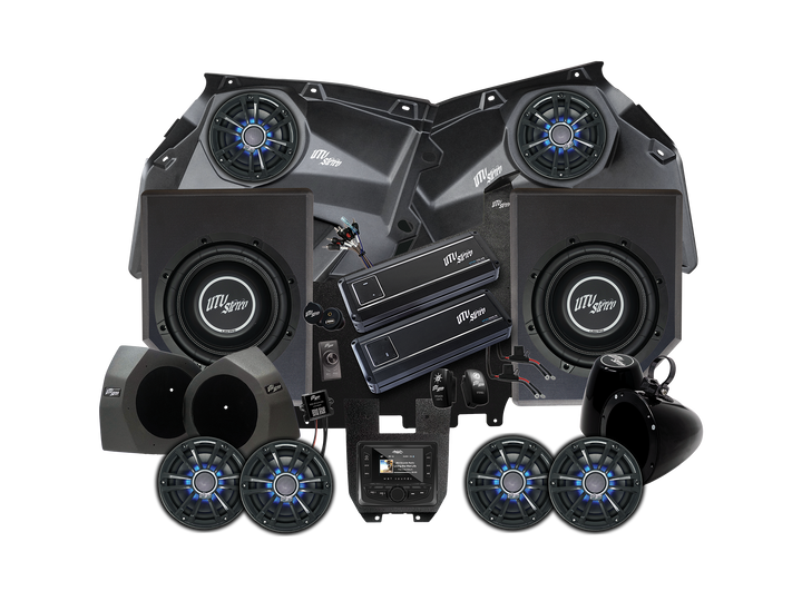 Can-Am® X3 Signature Series Stage 7 Stereo Kit | UTVS-X3-S7-S