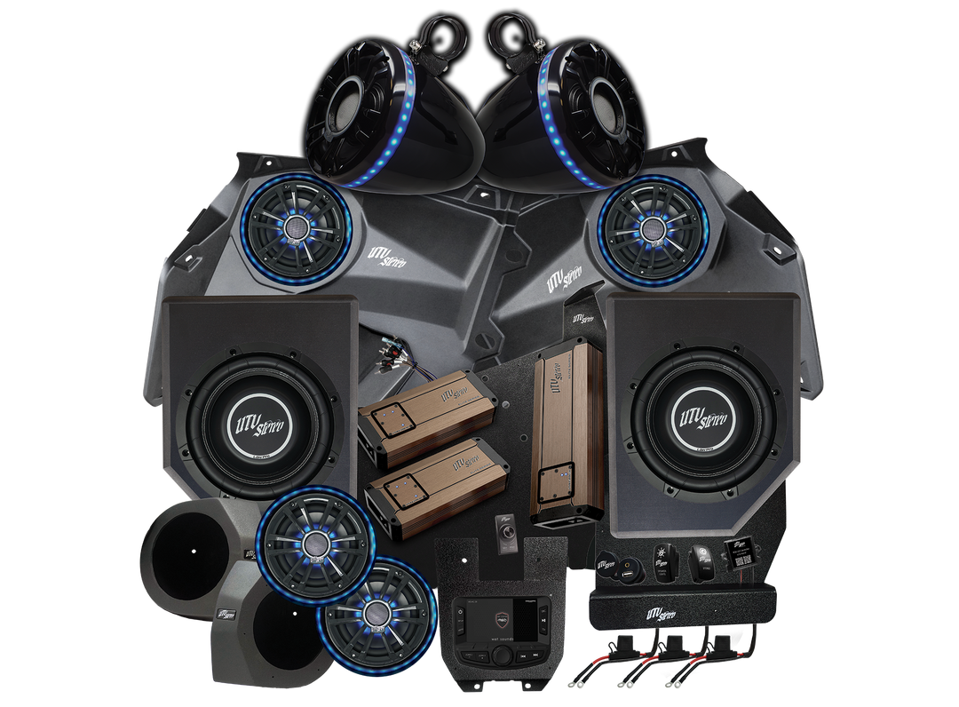 Can-Am® X3 Elite Series Stage 8 Stereo Kit | UTVS-X3-S8-E