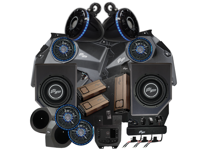 Can-Am® X3 Elite Series Stage 8 Stereo Kit | UTVS-X3-S8-E